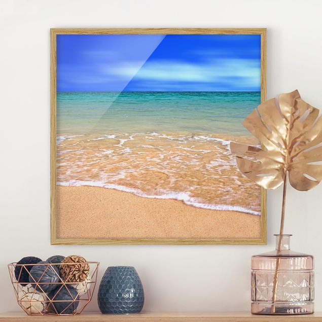 Framed beach pictures Indian Ocean