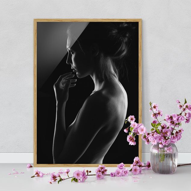 Contemporary art prints Woman Lost In Thoughts