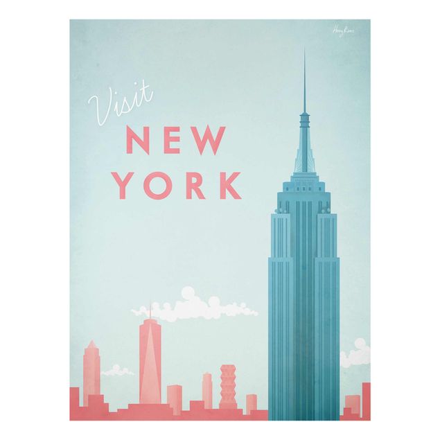 Art prints Travel Poster - New York