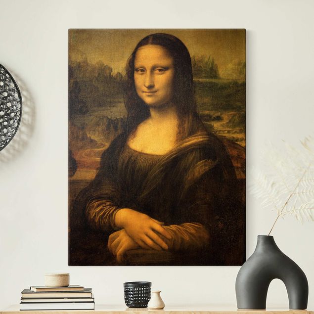 Dog canvas Leonardo da Vinci - Mona Lisa