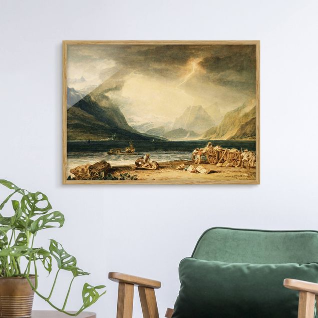 Art styles William Turner - The Lake of Thun, Switzerland