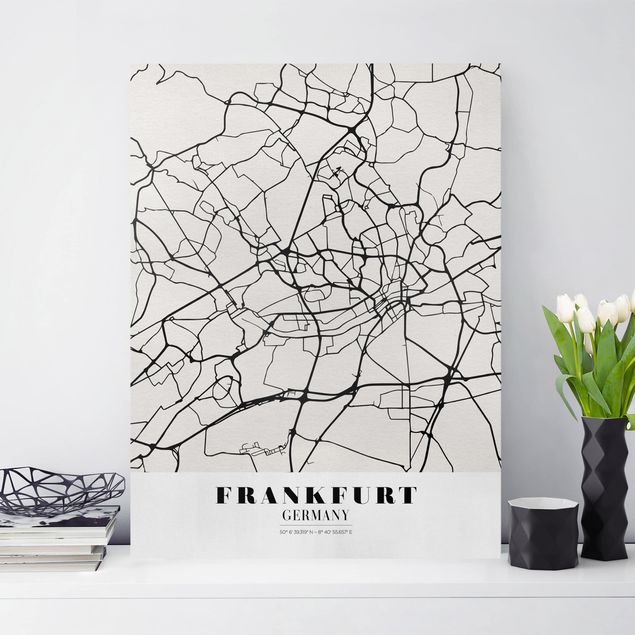 Kitchen Frankfurt City City Map - Classical