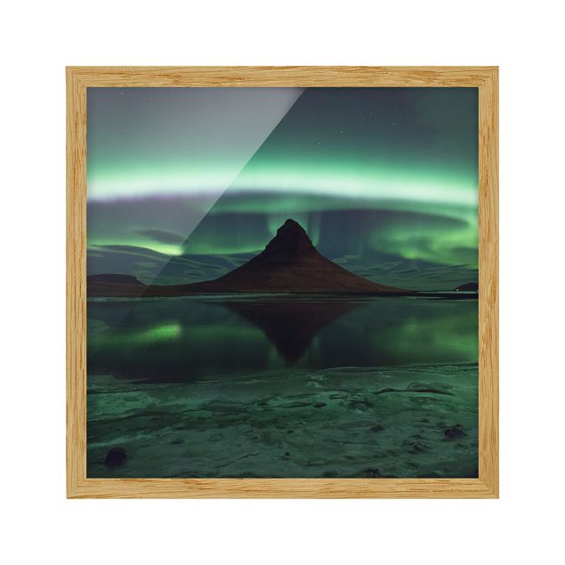 Contemporary art prints Northern Lights In Iceland
