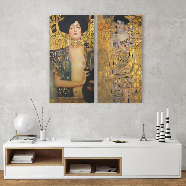 Art styles Gustav Klimt - Judith and Adele