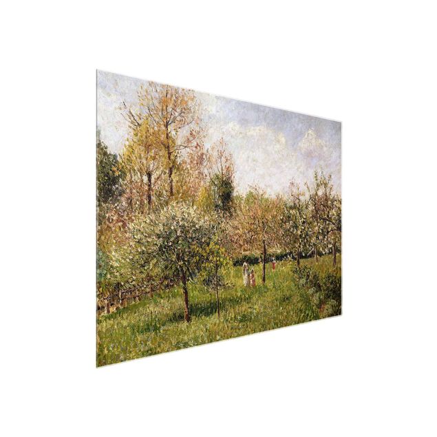 Impressionist art Camille Pissarro - Spring In Eragny