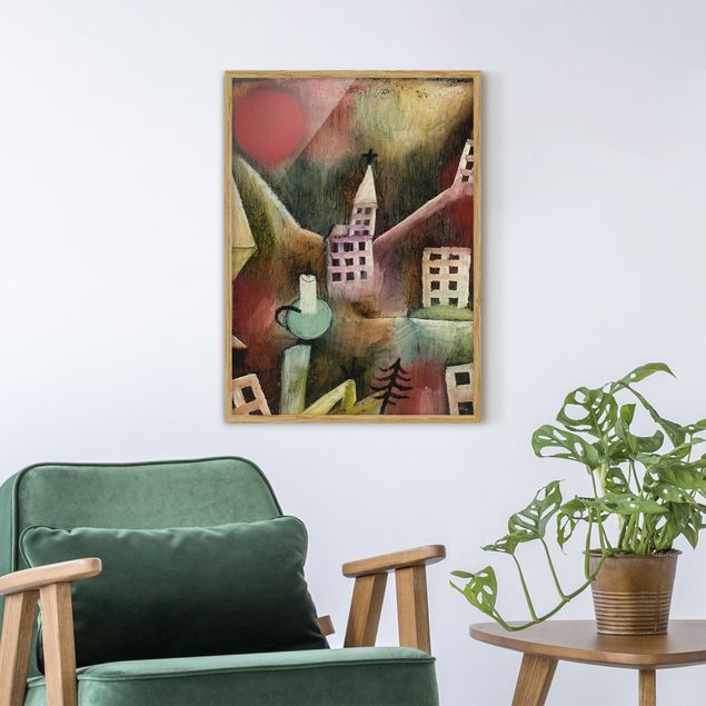 Art styles Paul Klee - Destroyed Village