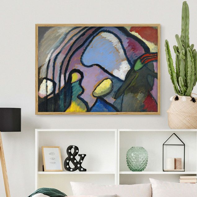 Expressionism art Wassily Kandinsky - Study For Improvisation 10