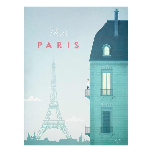 Art prints Travel Poster - Paris