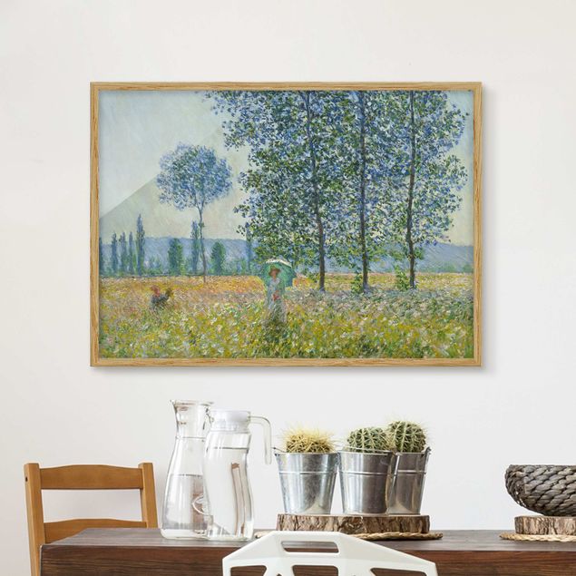 Kitchen Claude Monet - Fields In Spring
