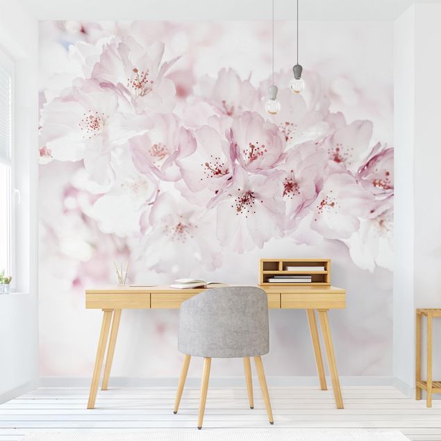 Contemporary wallpaper A Touch Of Cherry Blossoms