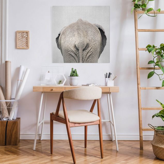 Nursery decoration Elephant From Behind
