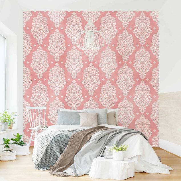 Wallpapers patterns Strawberry Baroque