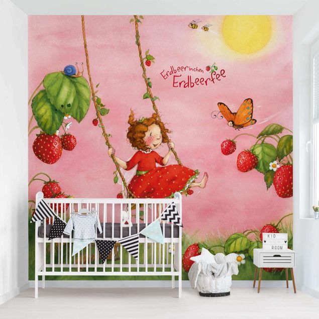 Wallpapers modern Little Strawberry Strawberry Fairy - Tree Swing