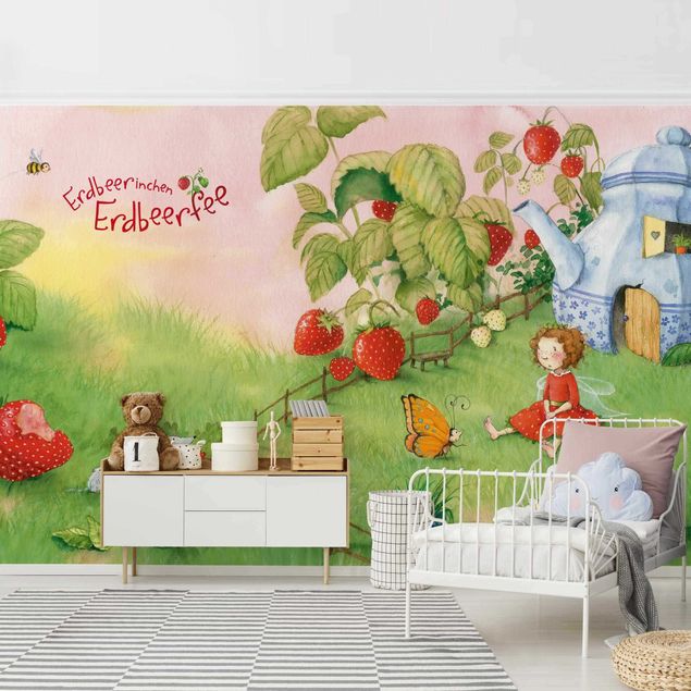 Kids room decor Little Strawberry Strawberry Fairy - In The Garden