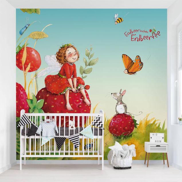 Modern wallpaper designs Little Strawberry Strawberry Fairy - Enchanting