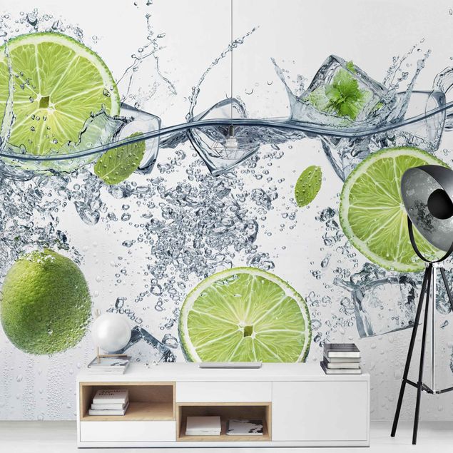 Peel and stick wallpaper Refreshing Lime