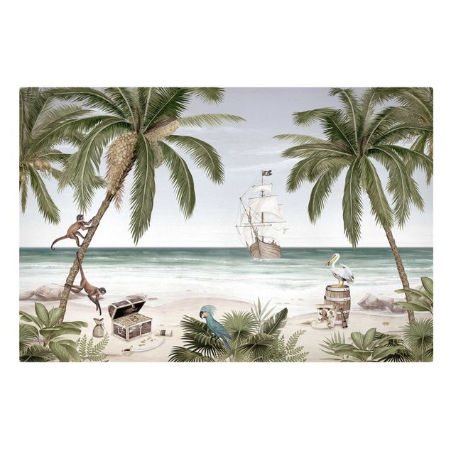 Tree print Conquest of the Caribbean