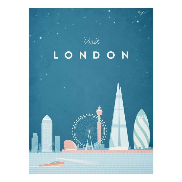 Art prints Travel Poster - London