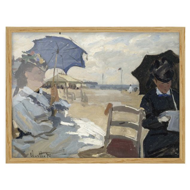 Art styles Claude Monet - At The Beach Of Trouville