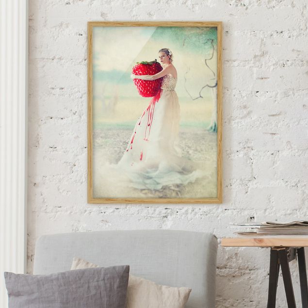 Framed beach pictures Strawberry Princess