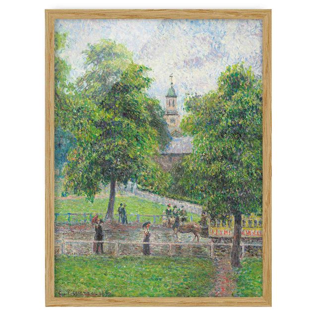 Prints London Camille Pissarro - Saint Anne's Church, Kew, London