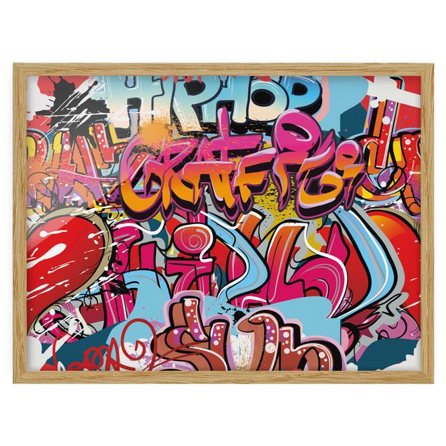 Modern art prints Hip Hop Graffiti