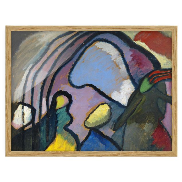 Canvas art Wassily Kandinsky - Study For Improvisation 10