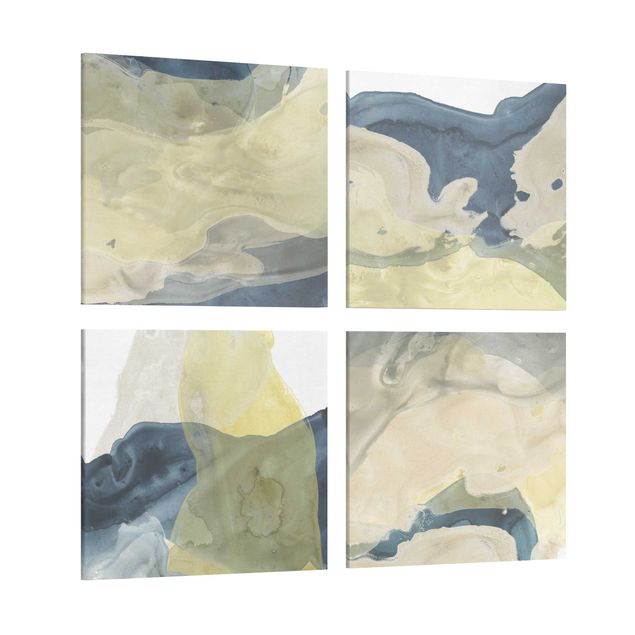 Prints modern Ocean And Desert Set II