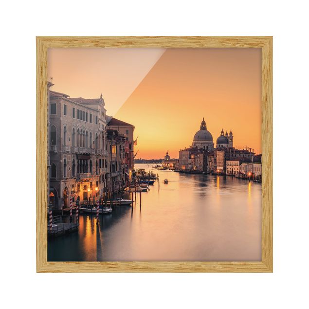 Skyline wall art Golden Venice