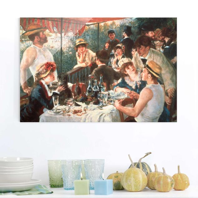 Renoir paintings Auguste Renoir - Luncheon Of The Boating Party