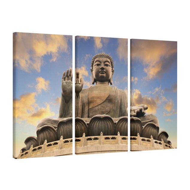 Spiritual canvas Big Buddha