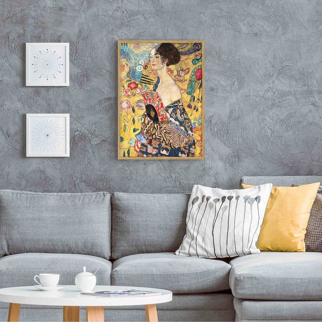 Art styles Gustav Klimt - Lady With Fan