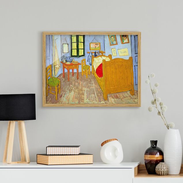 Pointillism Vincent Van Gogh - Bedroom In Arles