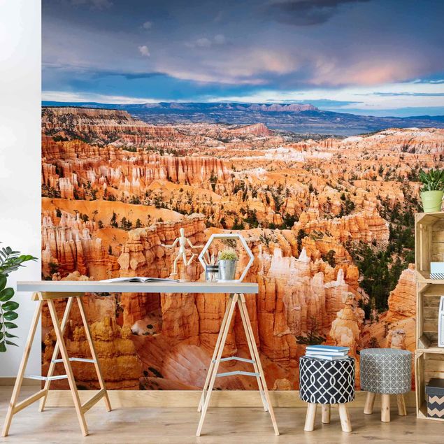 Modern wallpaper designs Blaze Of Colour Of The Grand Canyon