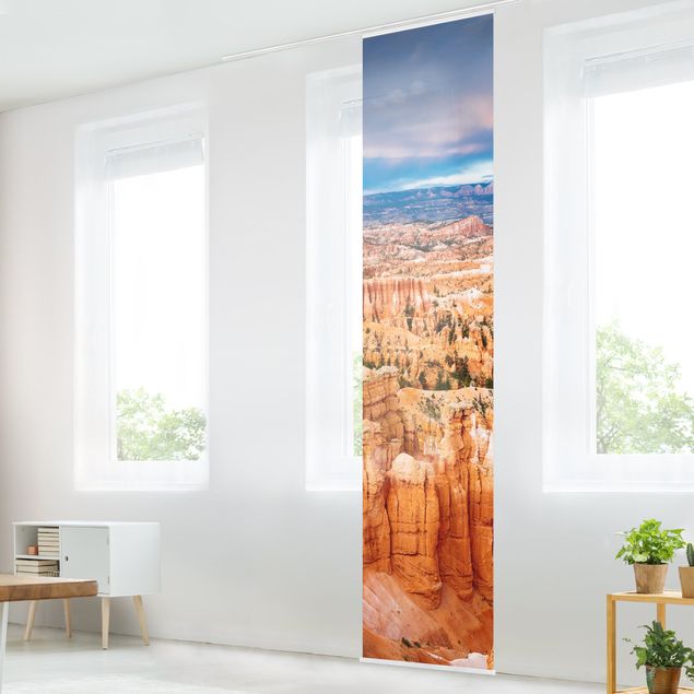 Sliding panel curtains landscape Blaze Of Colour Of The Grand Canyon