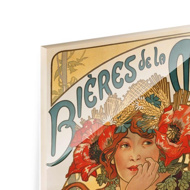 Prints vintage Alfons Mucha - Poster For La Meuse Beer