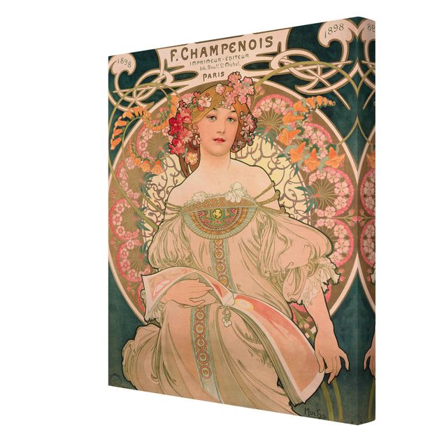 Vintage wall art Alfons Mucha - Poster For F. Champenois