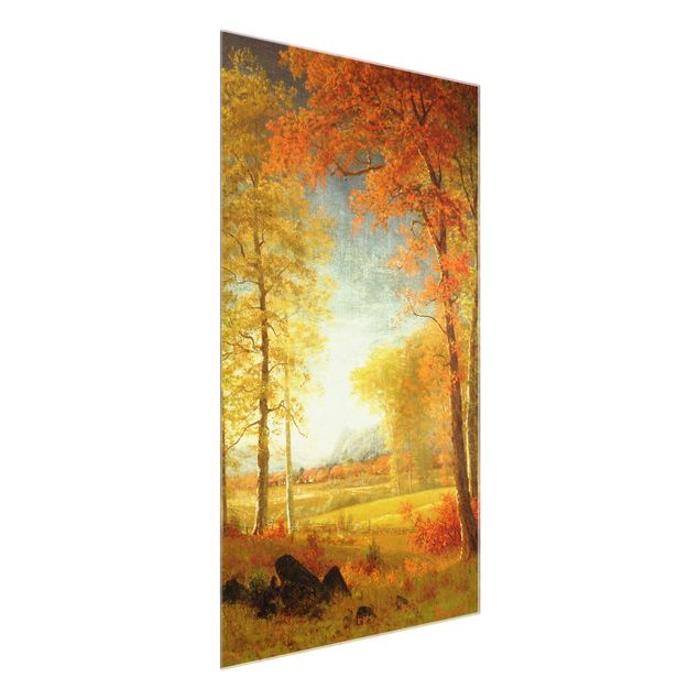 Art styles Albert Bierstadt - Autumn In Oneida County, New York