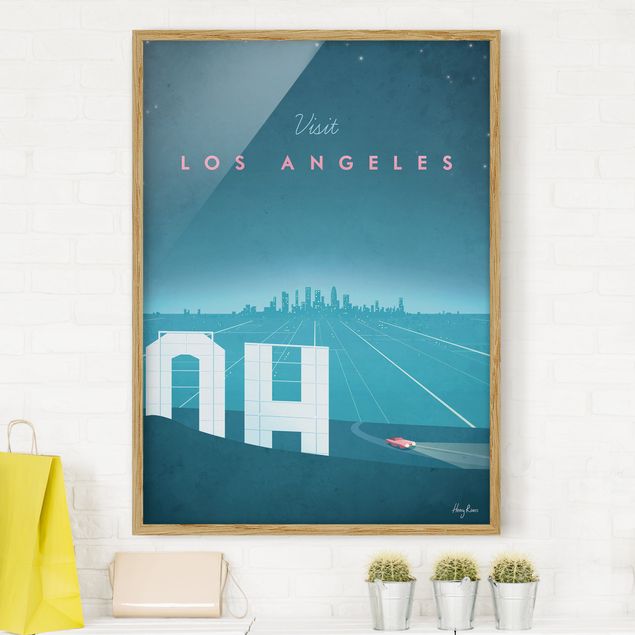 Kitchen Travel Poster - Los Angeles