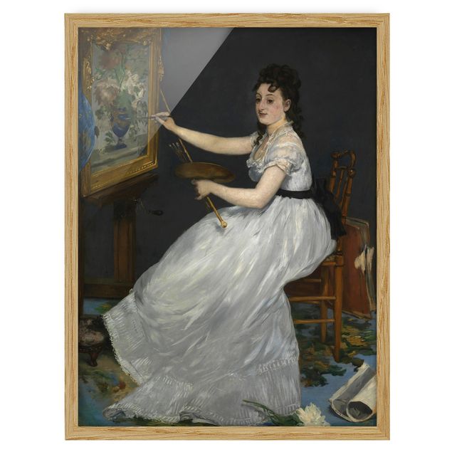 Canvas art Edouard Manet - Eva Gonzalès