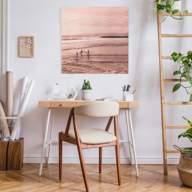 Sunset canvas wall art Closing Time
