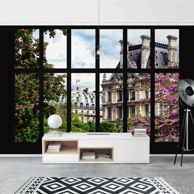 Modern wallpaper designs Window Spring II Paris