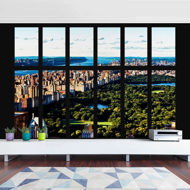 Wallpapers 3d Window View New York's Central Park
