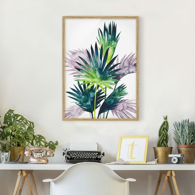 Prints flower Exotic Foliage - Fan Palm