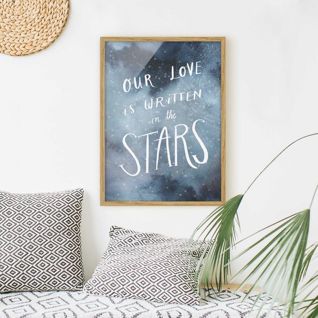 Prints quotes Heavenly Love - Star