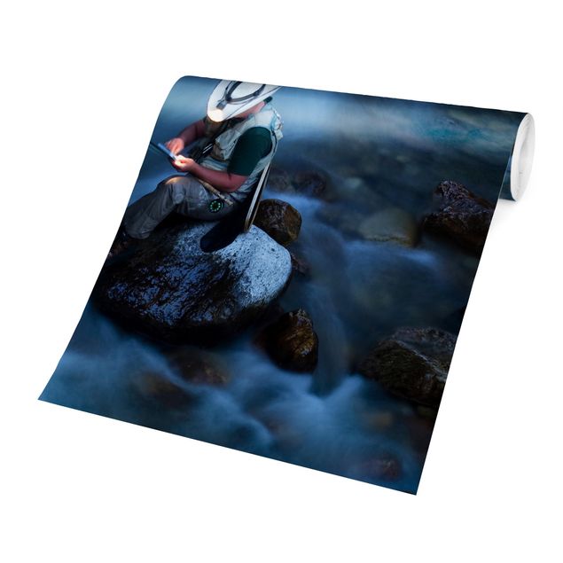 Self adhesive wallpapers Fly Fishing In Colorado
