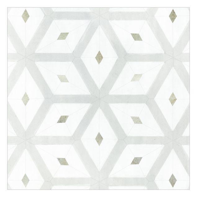 Creme wallpapers Tiles From Sea Glass