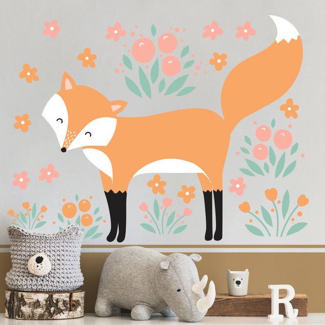 Wall stickers forest Forest Friends with Fox
