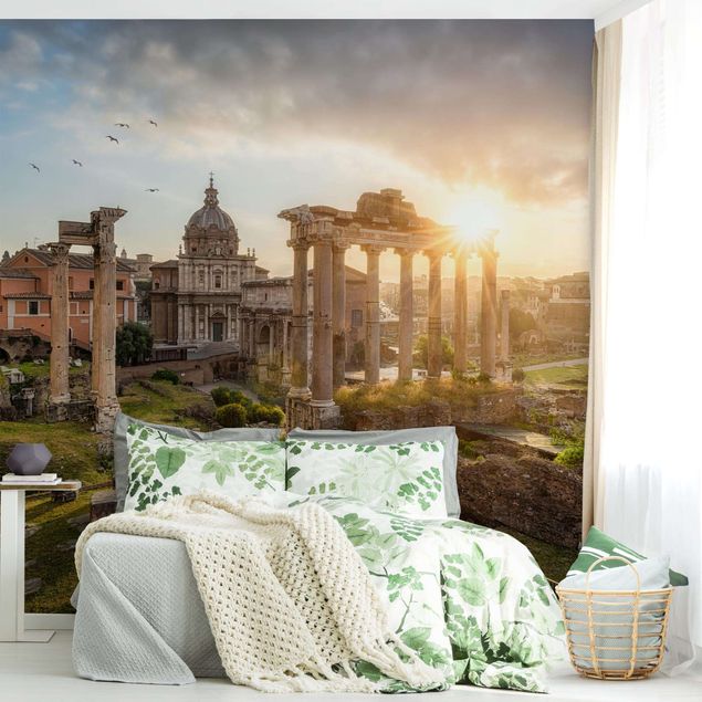 Contemporary wallpaper Forum Romanum At Sunrise