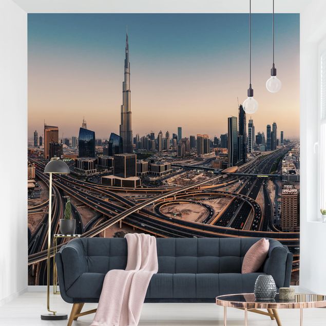 Wallpapers modern Abendstimmung in Dubai